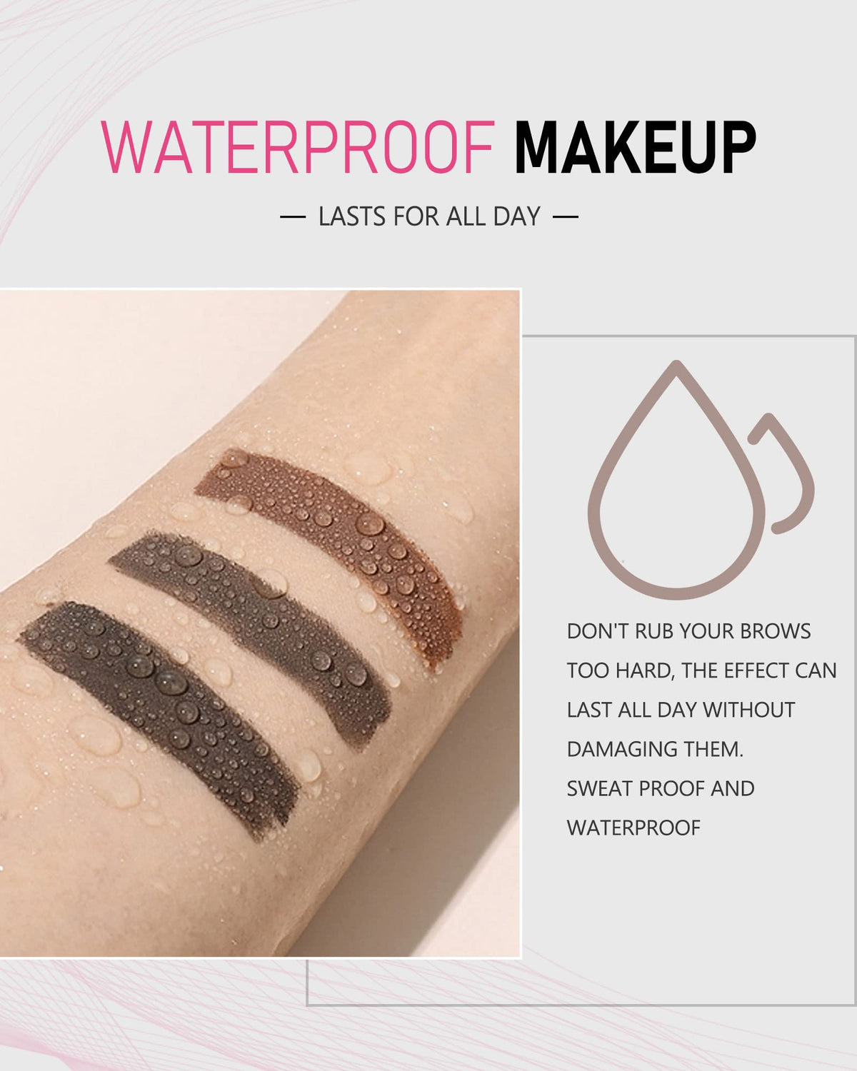Yfulfill Gray Eyebrow Pencils for Older Women with Grey/Silver/White Hair