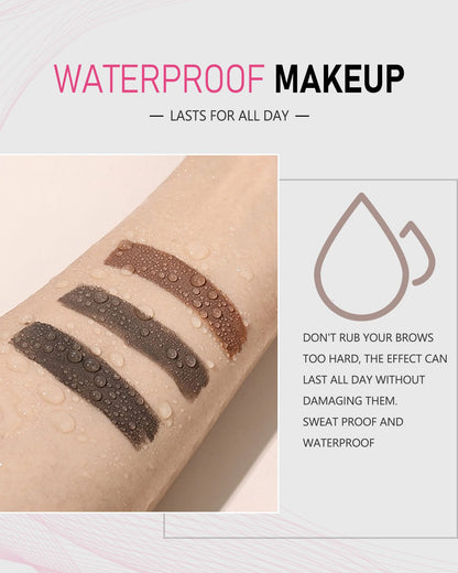 Yfulfill Gray Eyebrow Pencils for Older Women with Grey/Silver/White Hair