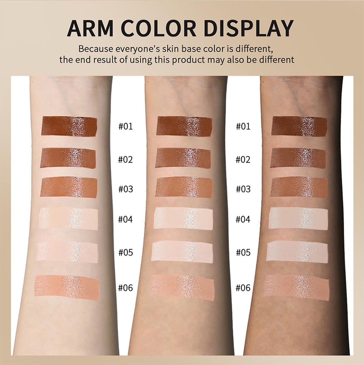 Covebalm Beauty Skin Tint for Black Women, Covebalm Foundation Stick, Serum Boosted Skin Tint Balm, Tinted Moisturizer for Face (# 03)