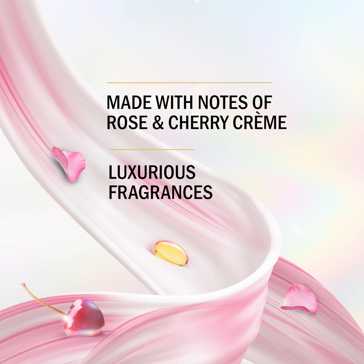 Olay Body Wash for Women, Indulgent Moisture, 24hr Moisturizing & Nourishing Formula, Infused with Vitamin B3 Complex, Luxurious Fragrances, Rose & Cherry Creme Scent, 20 fl oz