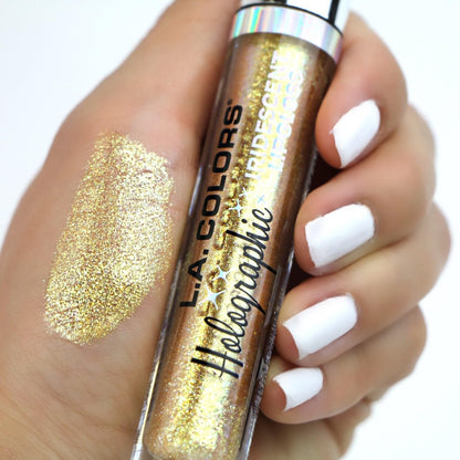 L.A. COLORS Holographic Iridescent Lipgloss, Diamond Lite CLG423