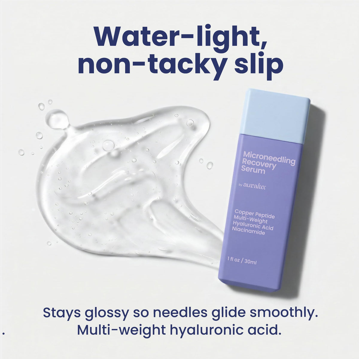 Berkland Microneedling Glide + Recovery Serum - Copper Peptides