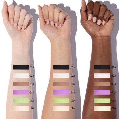 Erinde Single Beige Matte Eyeshadow Palette, Velvet Eye Shadow Compact Powder Primer Base Makeup, Neutral Nudes Matte Pressed Powder Eye Shadow Palette, 06# Beige