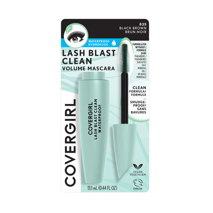 COVERGIRL Lash Blast Clean Volume Mascara - 835 Black Brown Waterproof