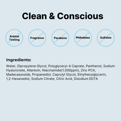 COSRX Low pH Niacinamide Cleansing Water for Sensitive Skin, 13.52 fl.oz