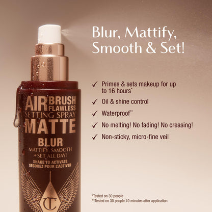 Charlotte Tilbury Airbrush Flawless Matte Setting Spray – Waterproof