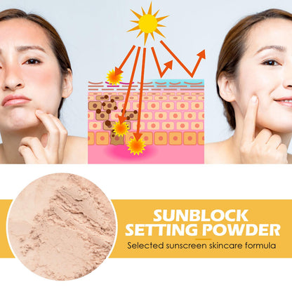 Mineral Powder Sunscreen SPF 50, For Face & Scalp, Oil Control, Lithe