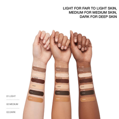 KimChiChic Beauty Effn Sculpt Dual-Ended Highlighter & Contour Stick Makeup