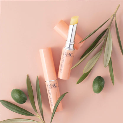 DHC Lip Cream, Ultra-Moisturizing Lip Balm for Dry Lips, 0.05oz, 2-Pack