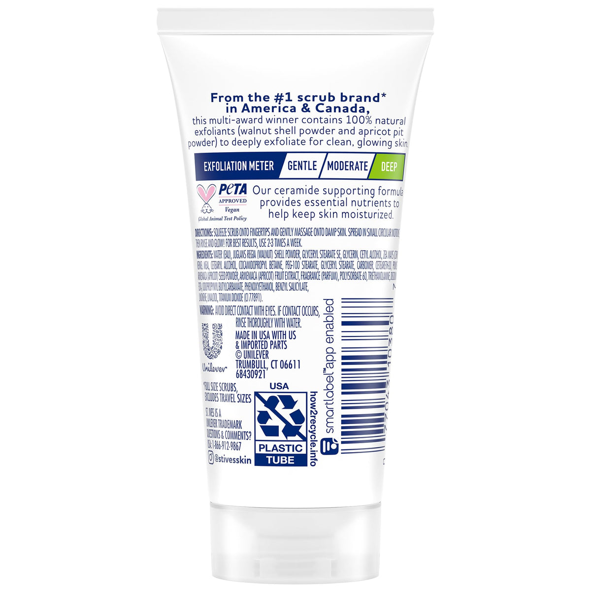 St. Ives Apricot Scrub Exfoliant, Travel-Size – Fresh Skin Exfoliating Apricot Facial Scrub, 1 Oz
