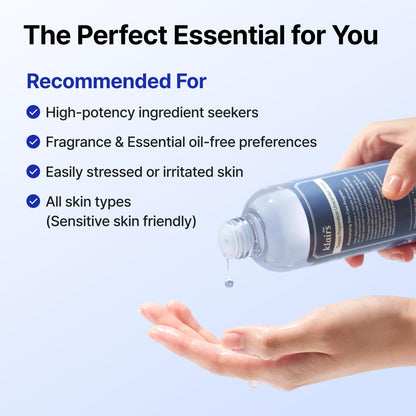 DearKlairs Unscented Toner | Hyaluronic Acid Korean Toner for Sensitive Skin, Skin Flooding & High-Active Layering, Vegan, Essential Oil Free, Ethanol Free, 6.08 fl oz