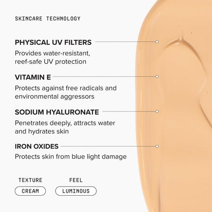 DRMTLGY Physical Tinted Moisturizer SPF 44 | Mineral Tinted Sunscreen