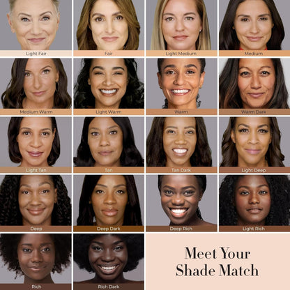 LUMINESS Airbrush Spray Foundation Makeup - Buildable Coverage, Anti-Aging Formula/w Hyaluronic Acid, Hydrating & Moisturizing, Hydrolyzed Silk, Flawless Finish, Long-Lasting Wear (030-Light Medium)