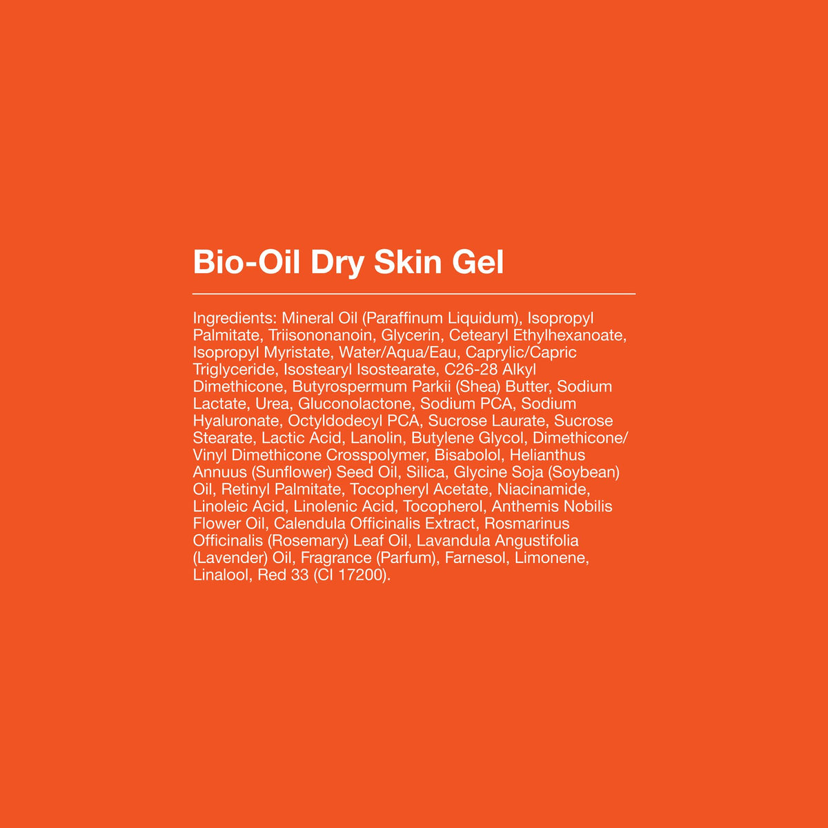 Bio-Oil Dry Skin Gel Moisturizer, Vitamin B3, Face & Body, 6.7 fl oz