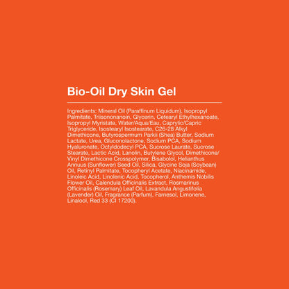 Bio-Oil Dry Skin Gel Moisturizer, Vitamin B3, Face & Body, 6.7 fl oz