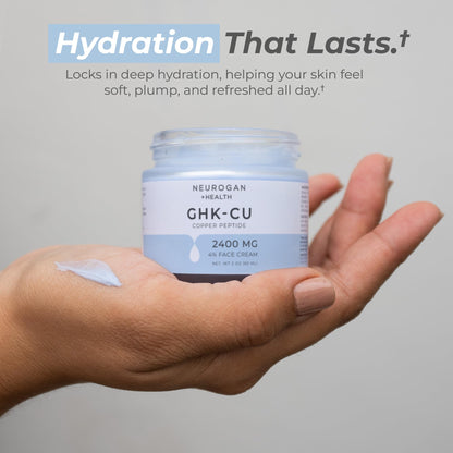 Neurogan GHK-Cu Copper Peptide Face Cream (2400 mg)