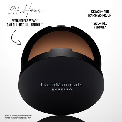 bareMinerals BAREPRO Pressed Powder Foundation, Fair 15 Neutral, 0.28 oz