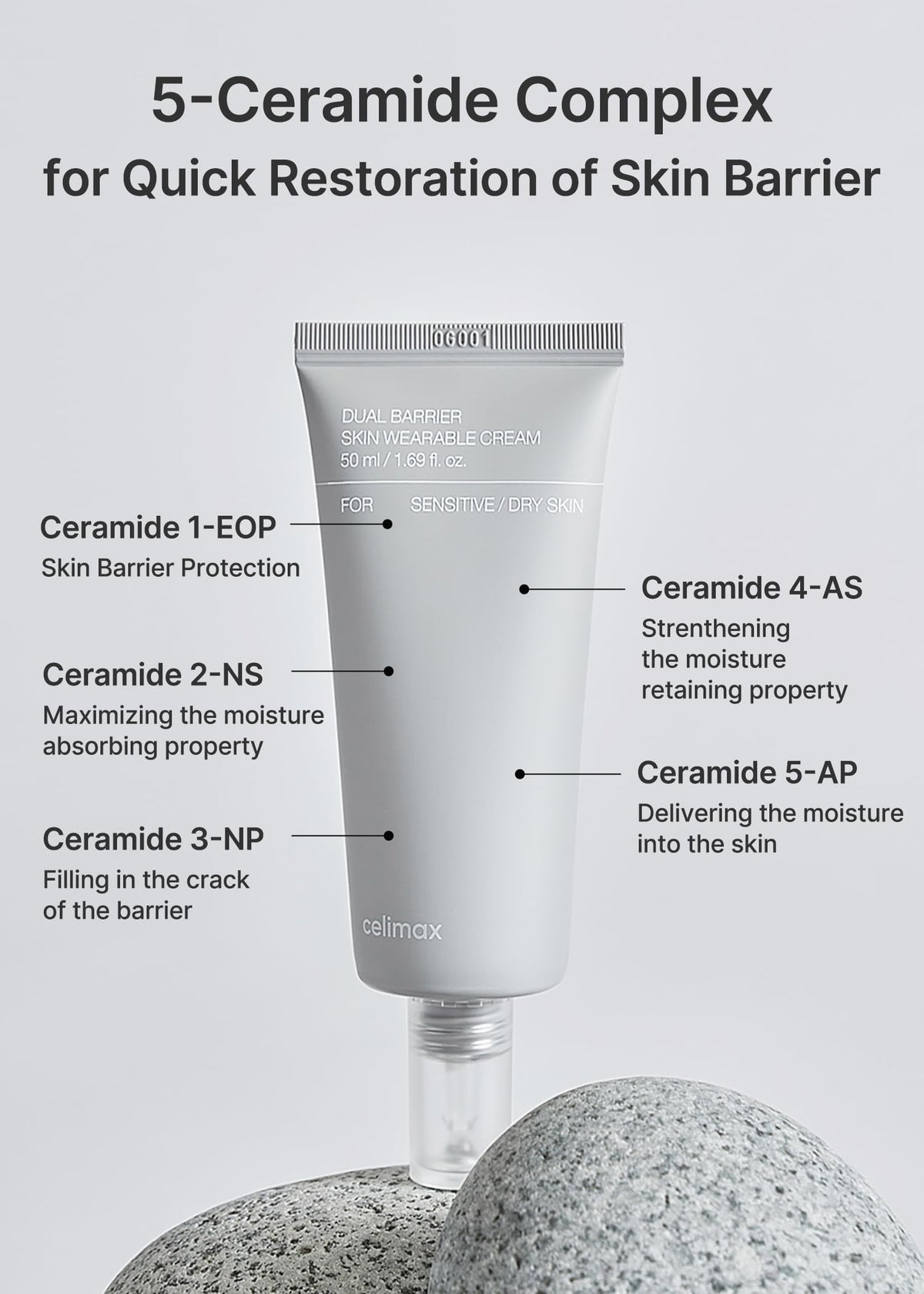celimax Dual Barrier Skin Wearable Cream, 1.69 fl.oz