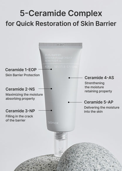 celimax Dual Barrier Skin Wearable Cream, 1.69 fl.oz