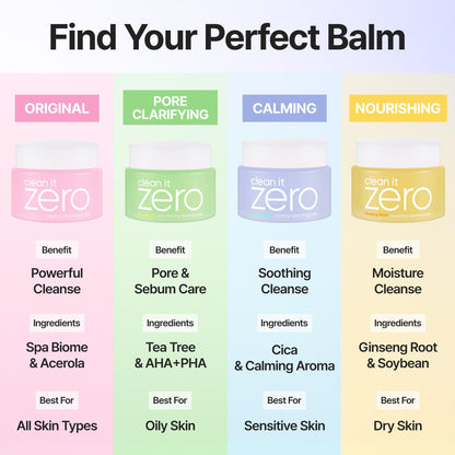 BANILA CO Clean it Zero Calming Cleansing Balm - Sensitive (3.38 fl oz)