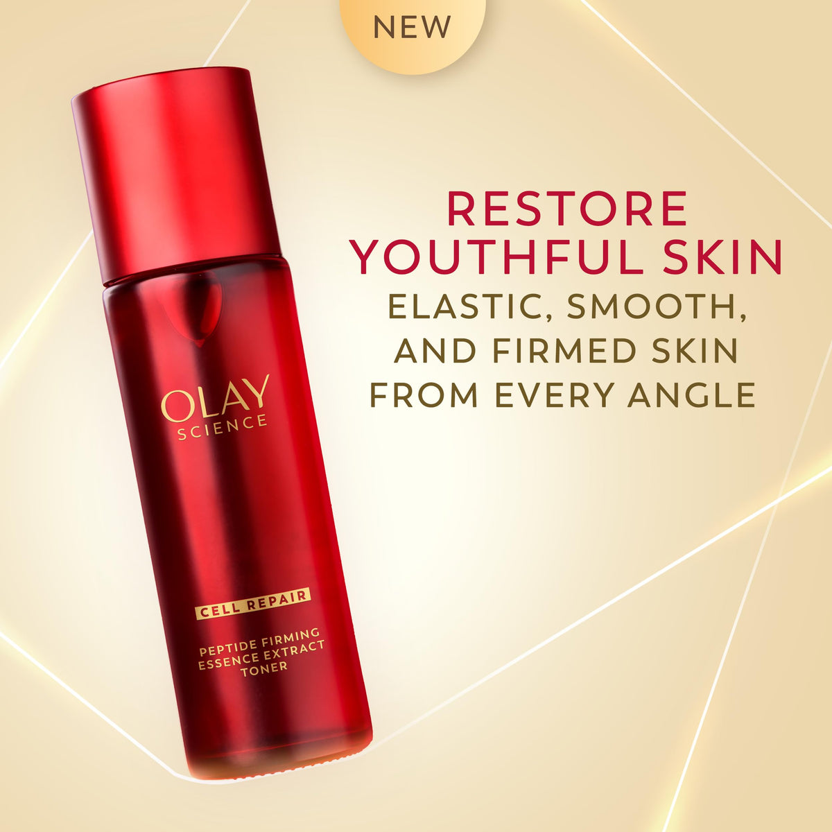 Olay Science Peptide Face Toner | Essence Extract Hydrating Toner for Face - Premium Skin Care, for All Skin Types - Longevity & Anti-Aging - Exclusive Antioxidant Peptide Complex Infused, 1.7 oz