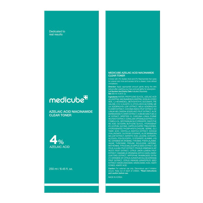 medicube Azelaic Acid Niacinamide Clarifying Toner