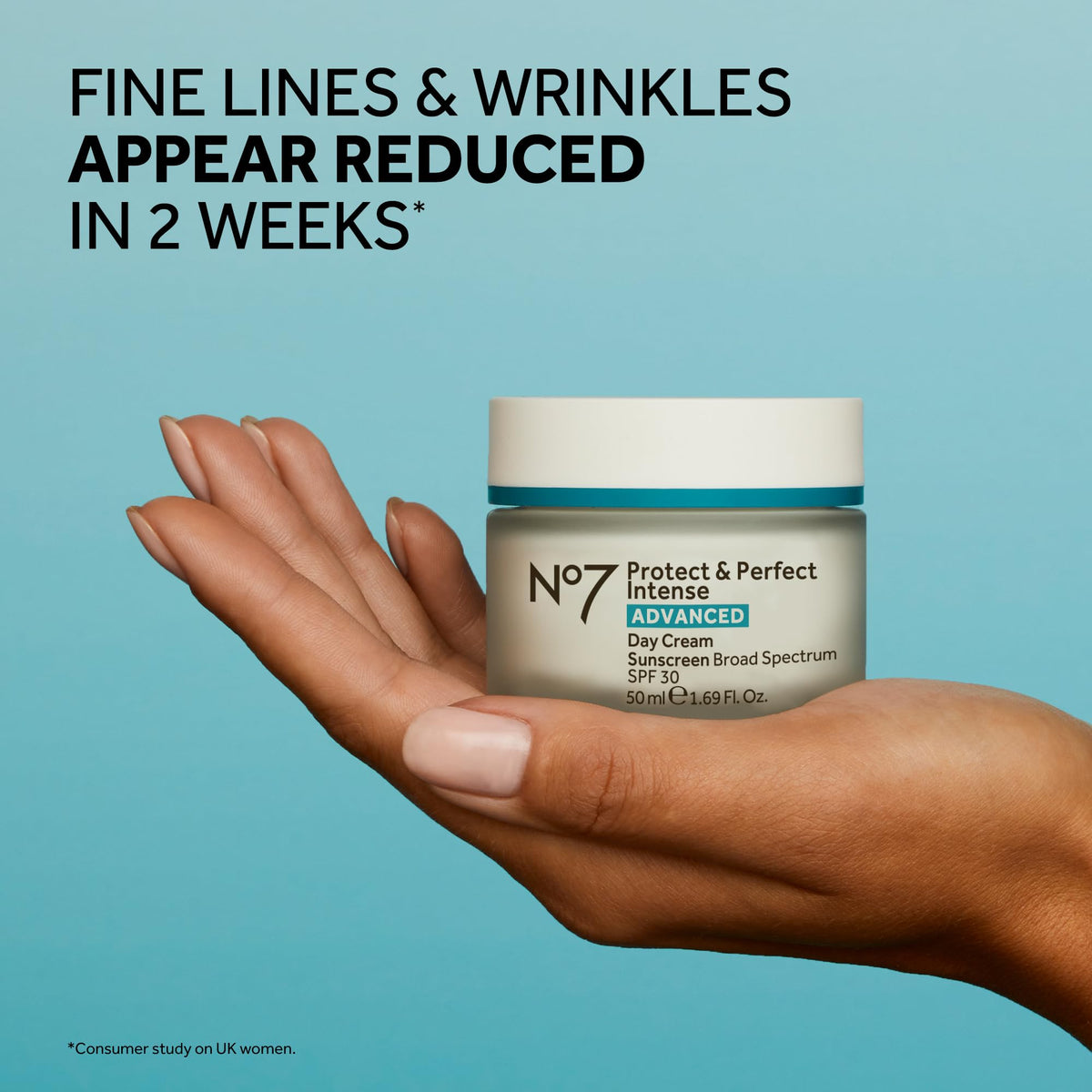 No7 Protect & Perfect Fragrance-Free Day Cream with SPF 30, 50ml