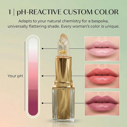 Aurelia Lipstick,Areliaa Lipstick,Aurelia Signature Lipstick,PH Lipsticks Color Changing,Long Lasting Moisturizing Transferproof Lipsticks for Women (1pcs)