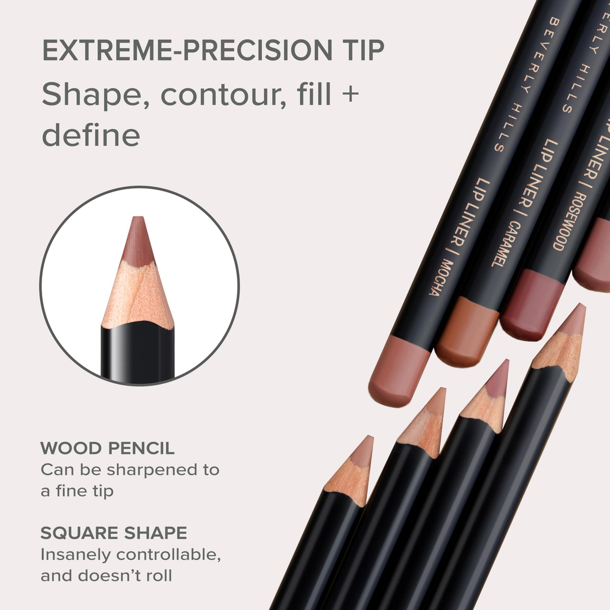 Anastasia Beverly Hills - Lip Liner Precision Matte Long-Lasting Pencil