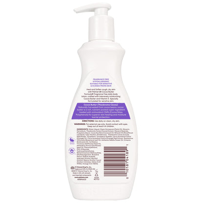 Palmer's Fragrance Free Cocoa Butter Body Lotion (13.5 Fl Oz - Pack of 3)