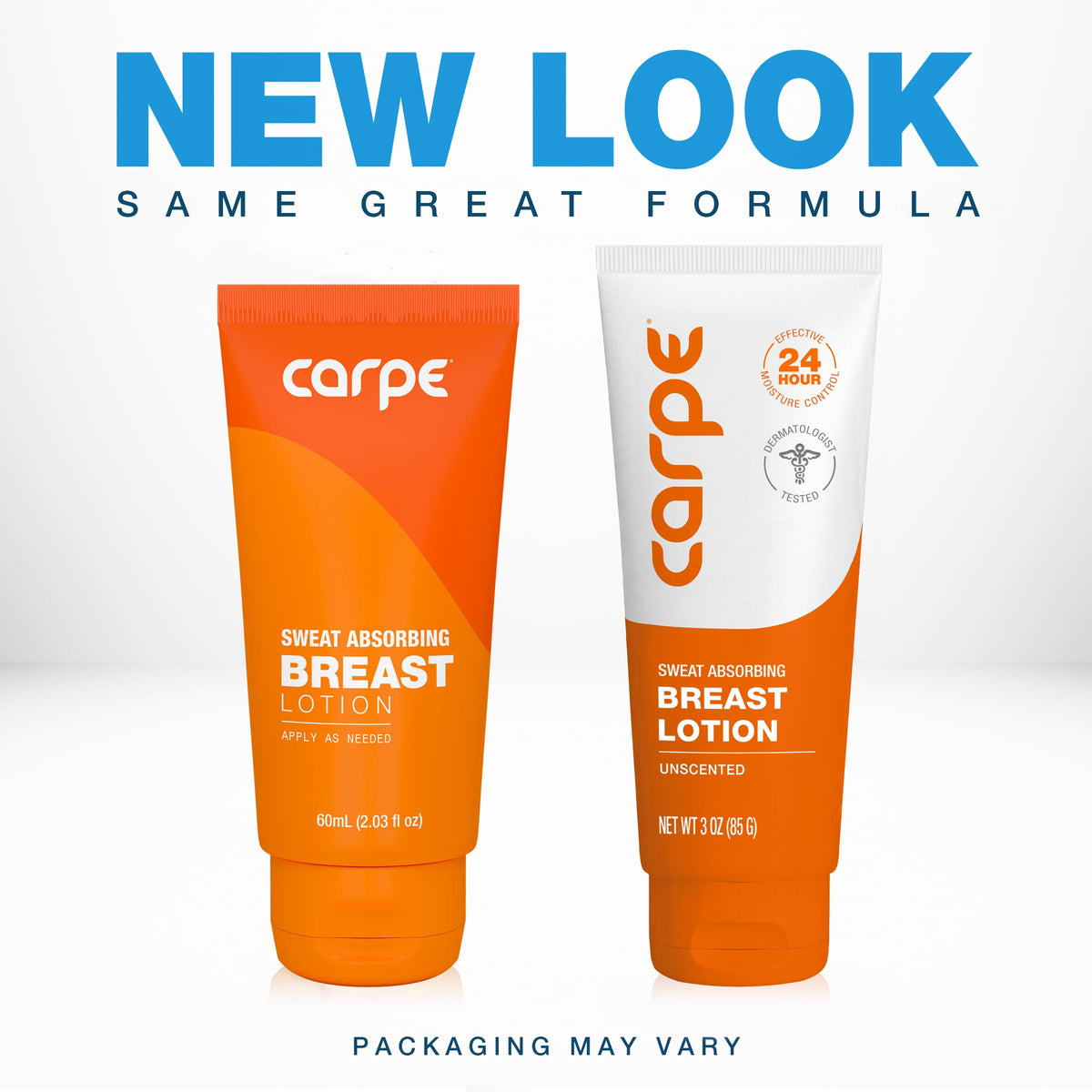 Carpe Sweat Absorbing Breast Lotion, Anti-Chafing & Under-Breast Dry