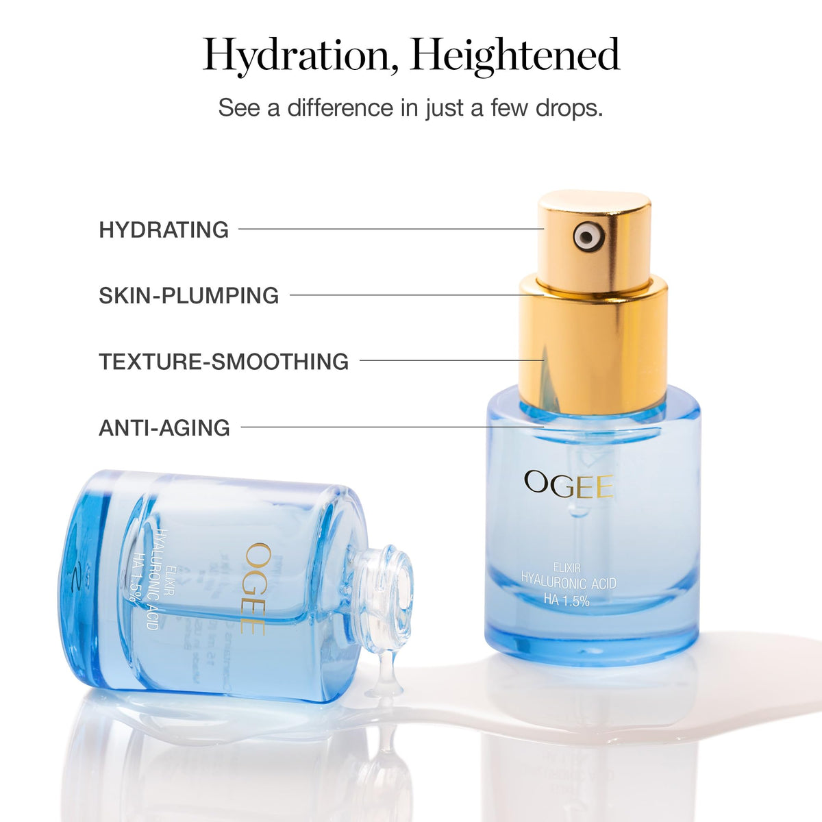 Ogee Hyaluronic Acid HA 1.5% Elixir