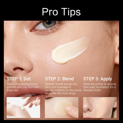 CARSLAN Black Magnet Moisturizing Primer Cream For Smooth, Non-cakey Makeup
