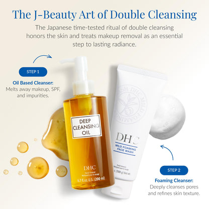 DHC Deep Cleansing Oil, Makeup Remover, Gentle Oil Cleanser, 6.7 oz