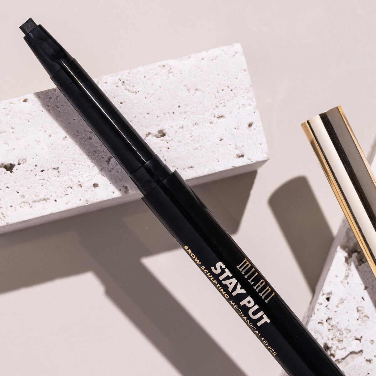 Milani Stay Put Brow Sculpting Mechanical Pencil Eyebrow Color Medium Brown