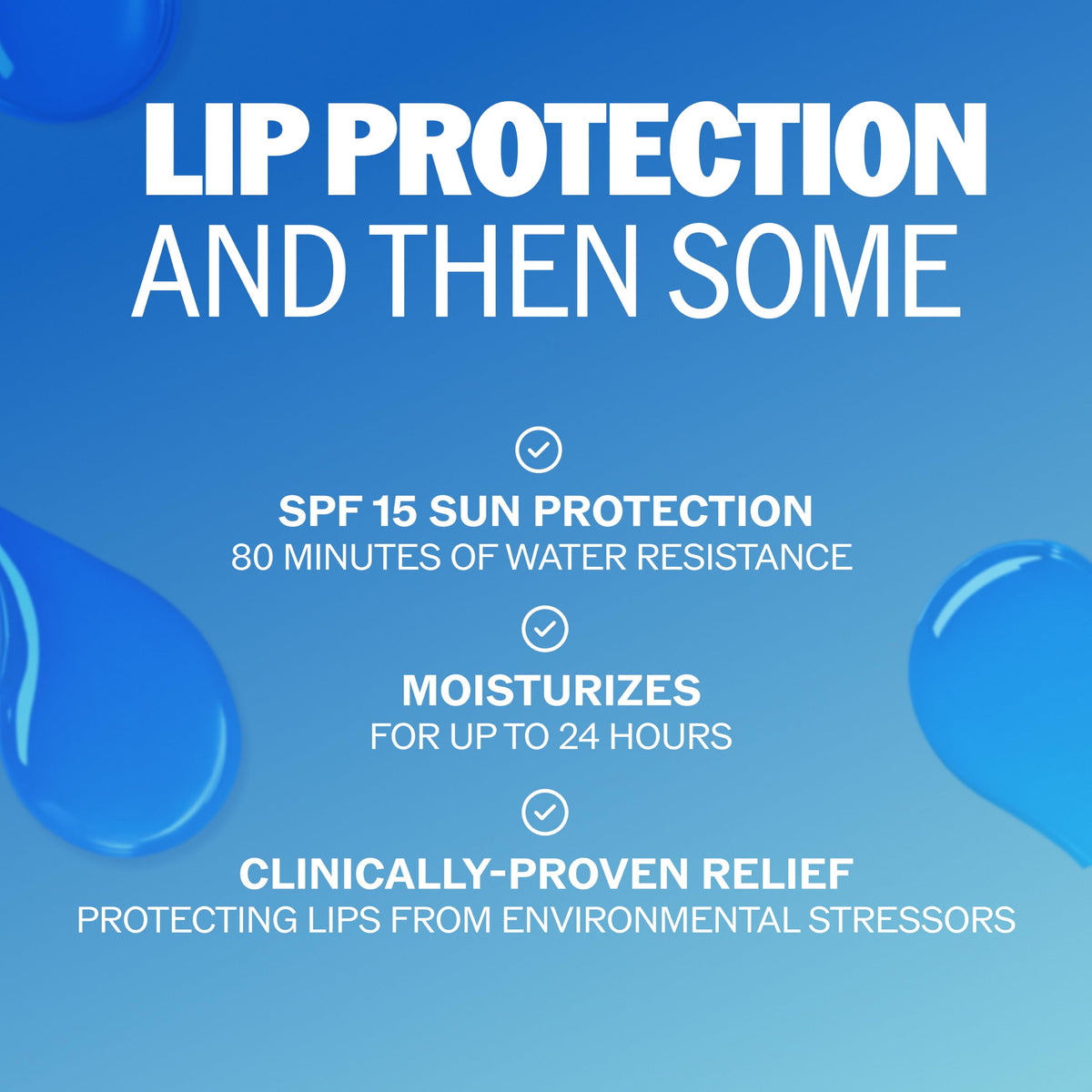 ChapStick Moisture SPF + 15 Lip Balm Sticks with 24 Hour Moisture, 12-Pack