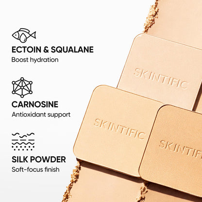 SKINTIFIC Ultra Cover Powder Foundation For Oily Skin 03 Petal