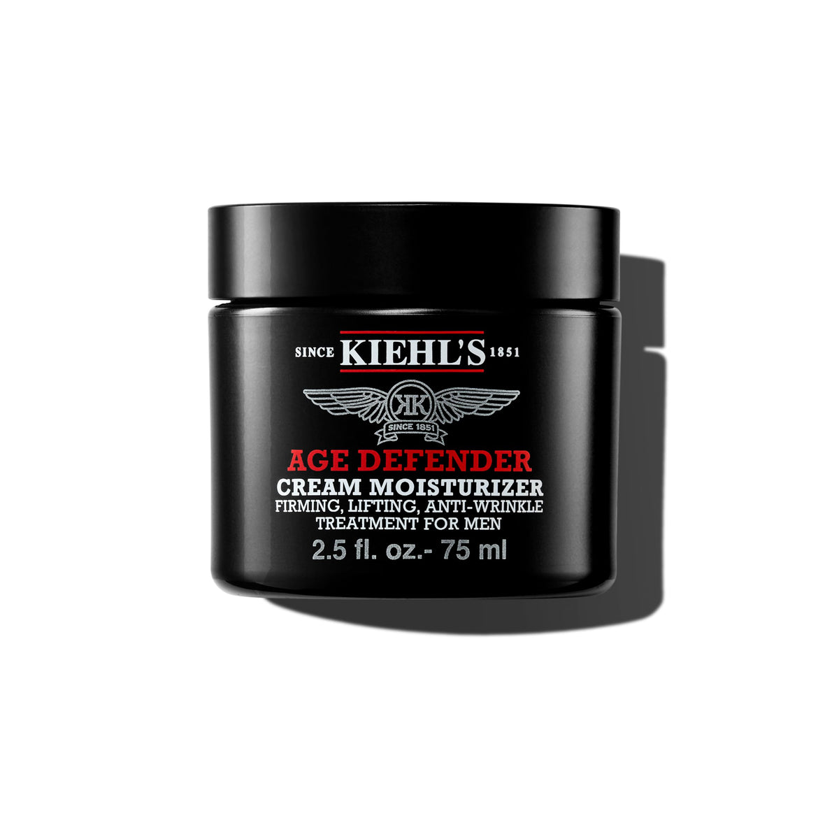 Kiehl's - Age Defender Face Cream Moisturizer, Anti-Aging Treatment For Men - 2.5 fl oz