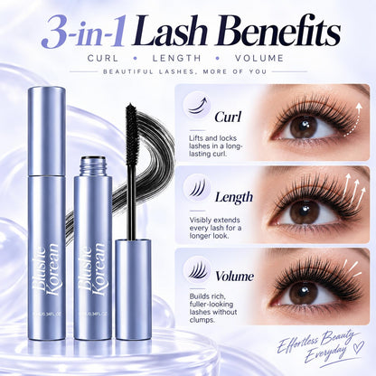 Blushe Korean Lash Serum Mascara, New Upgrade Blush Korean Mascara (1Pc)