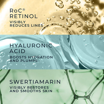 RoC Derm Correxion Neck Cream, Retinol + Hyaluronic Acid, Firming, 1.7 oz