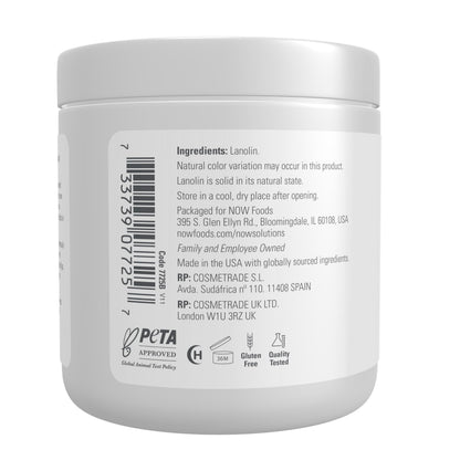 NOW Solutions, Lanolin, For Rough Dry Skin, 7 oz