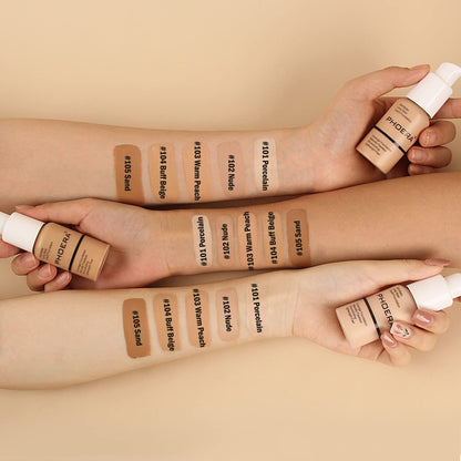 PHOERA Foundation Makeup,Full Coverage Foundation for Older Women