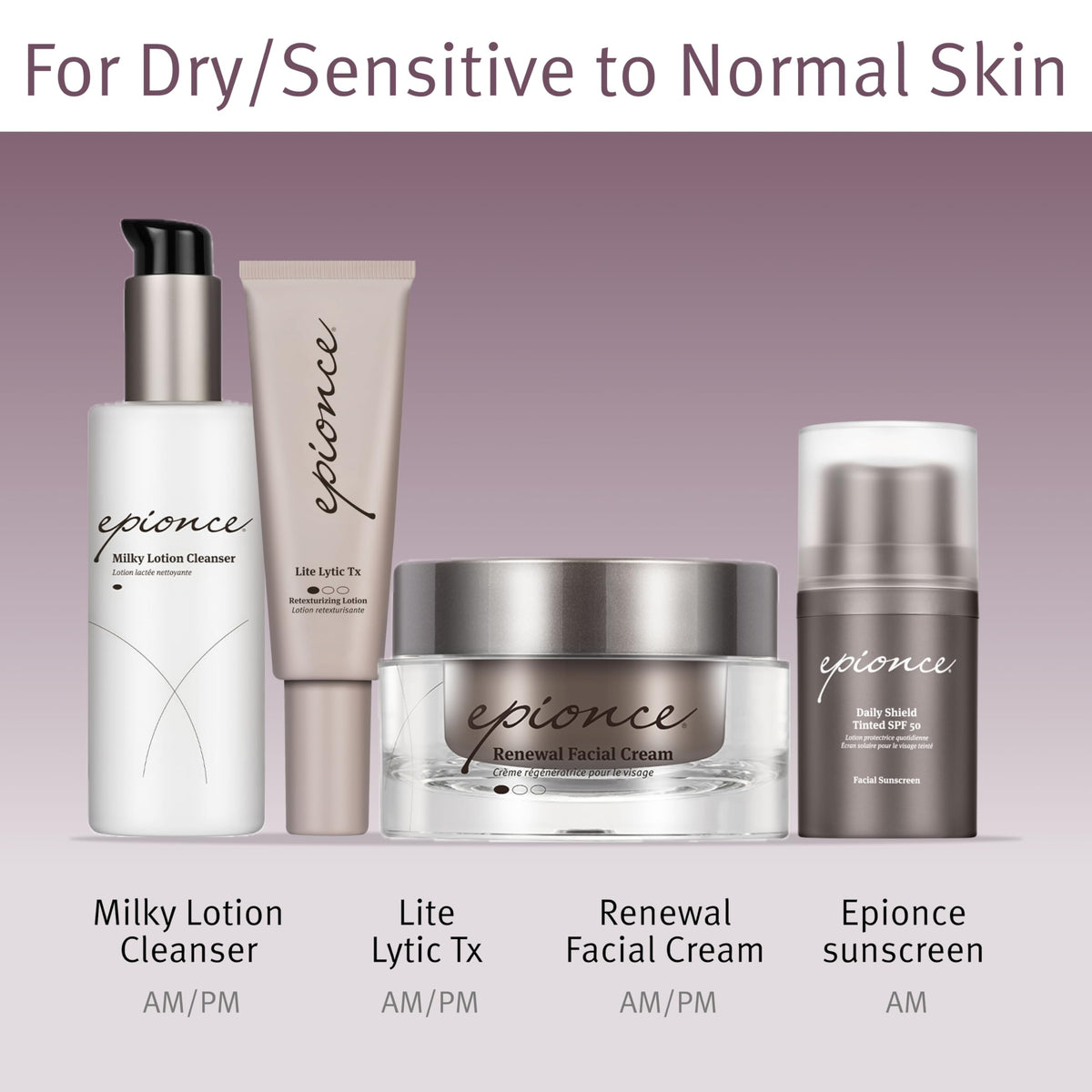 Epionce Renewal Facial Cream Hydrating Anti-Aging Skin Barrier Moisturizer