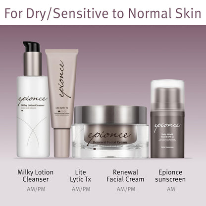 Epionce Renewal Facial Cream Hydrating Anti-Aging Skin Barrier Moisturizer