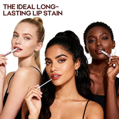 3Pcs Lip Stain Peel Off Set, Long-Lasting Lip Liner Stain, Waterproof Tint