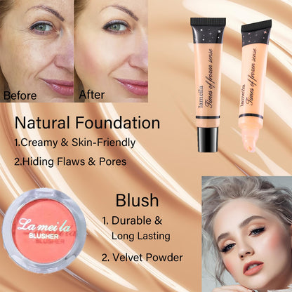 Makeup Set for Women, Makeup Full Kit for Beginners & Professionals, Travel Makeup Set for Teens & Adults, Makeup Gift Set for Girls, Eyeshadow Palette, Lip Gloss, Face & Eye Make up