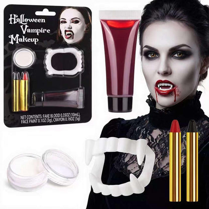 Halloween Vampire Makeup Kit,SFX Makeup Set for Special Effects Makeup
