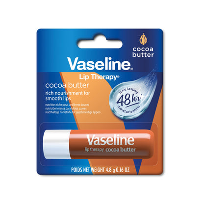 Vaseline Lip w/o Backer Card Cocoa - 12 Pack Box