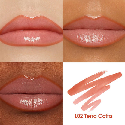 LANGMANNI 3 Colors Long-Lasting Peel Off Lip Liner Set, Waterproof & Smudge-Proof Matte Lip Liners Gift Makeup For Girls (#1+2+3)
