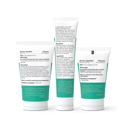 Proactiv Clean Acne Treatment Kit with Patches, 3-Step Face Routine, 30-Day